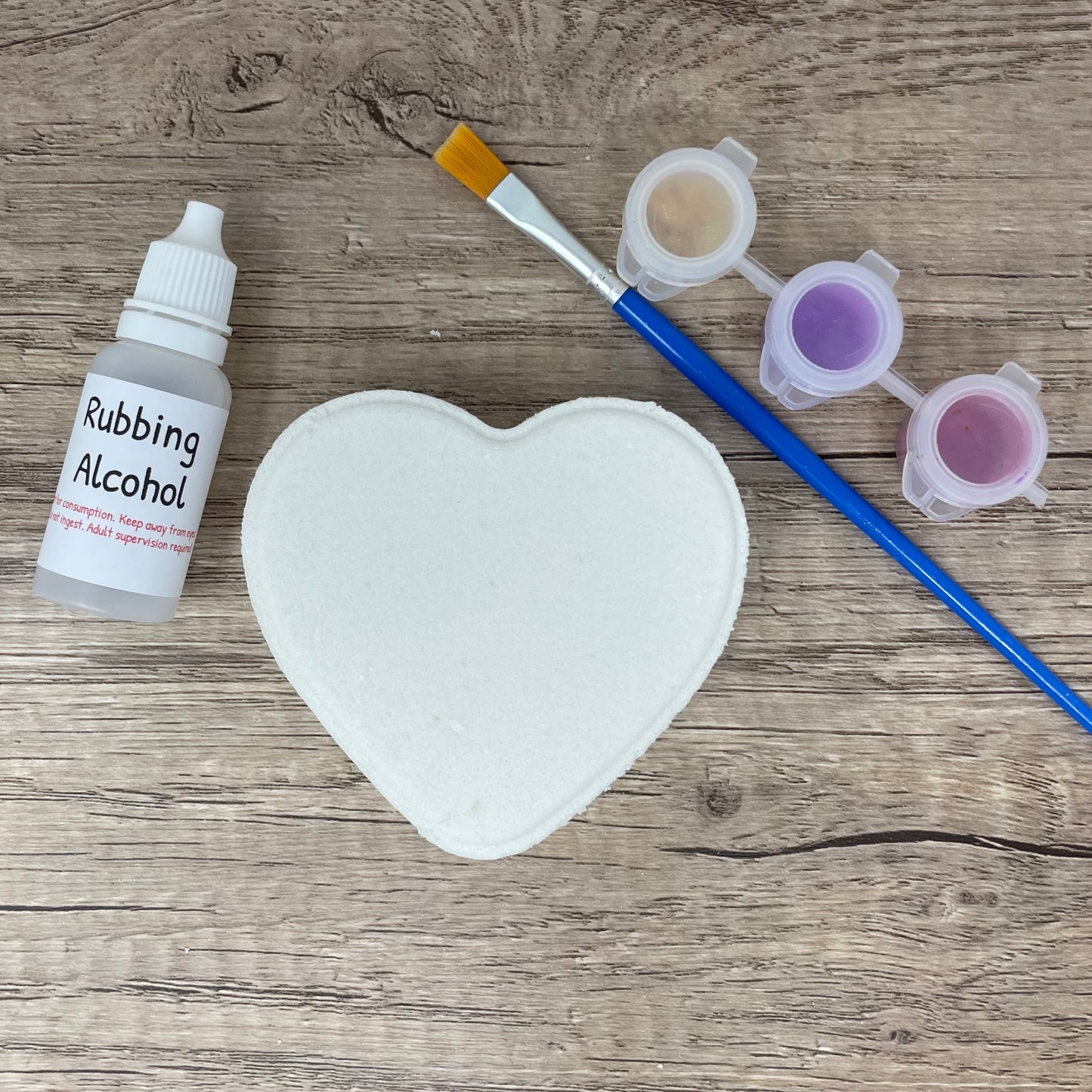 Paint Your Own Bath Bomb | Heart