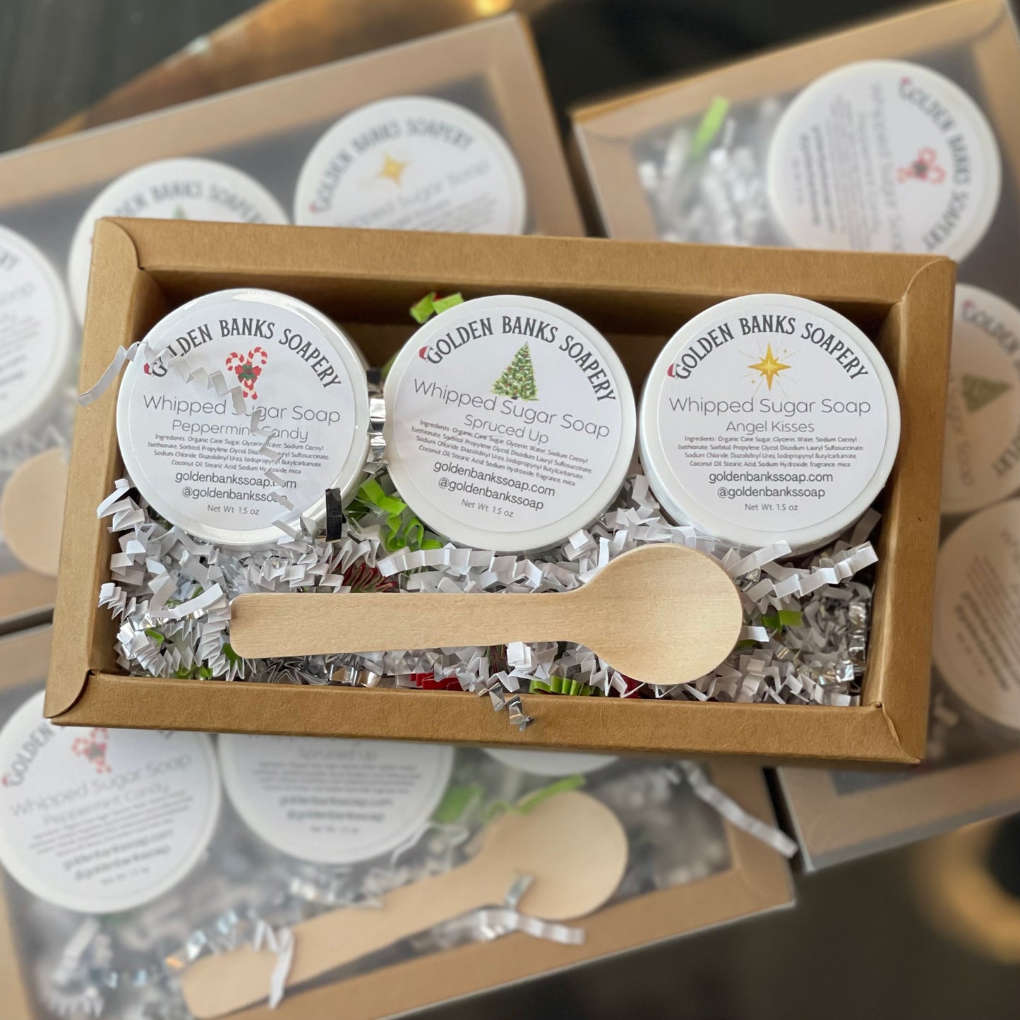 Mini Whipped Sugar Soap Gift Set