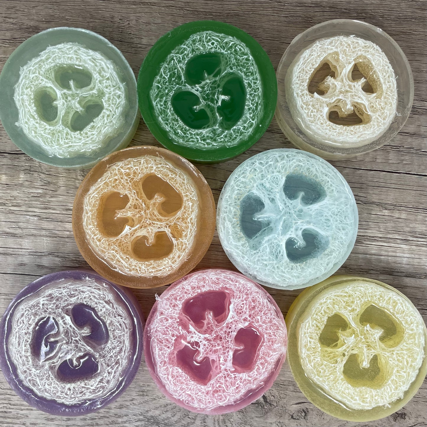 Scrubby Luffa Soap Bar